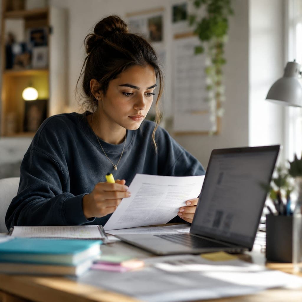Étudiant consultant les critères d’une fiche formation PASS sur Parcoursup